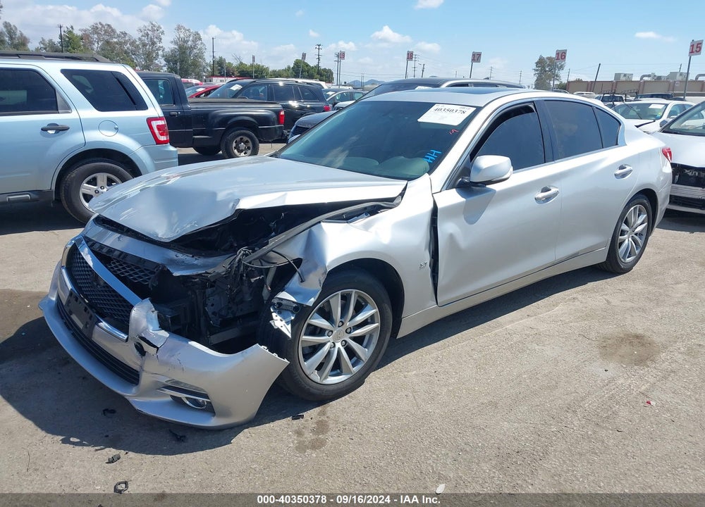 2015 INFINITI Q50 PREMIUM VIN: JN1BV7AP1FM342236