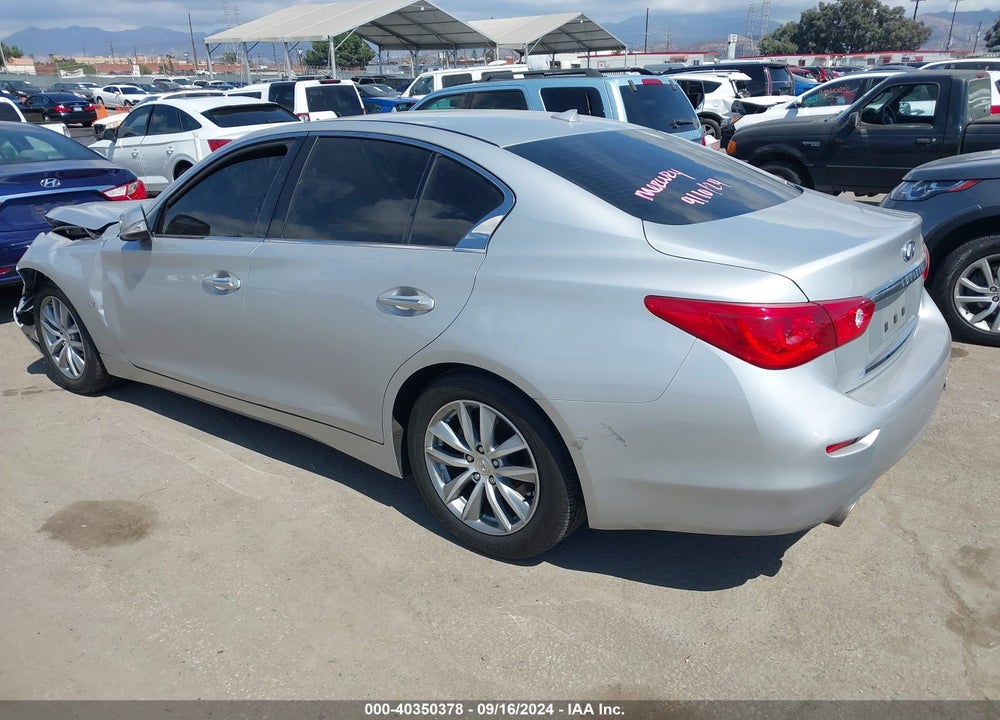 2015 INFINITI Q50 PREMIUM VIN: JN1BV7AP1FM342236