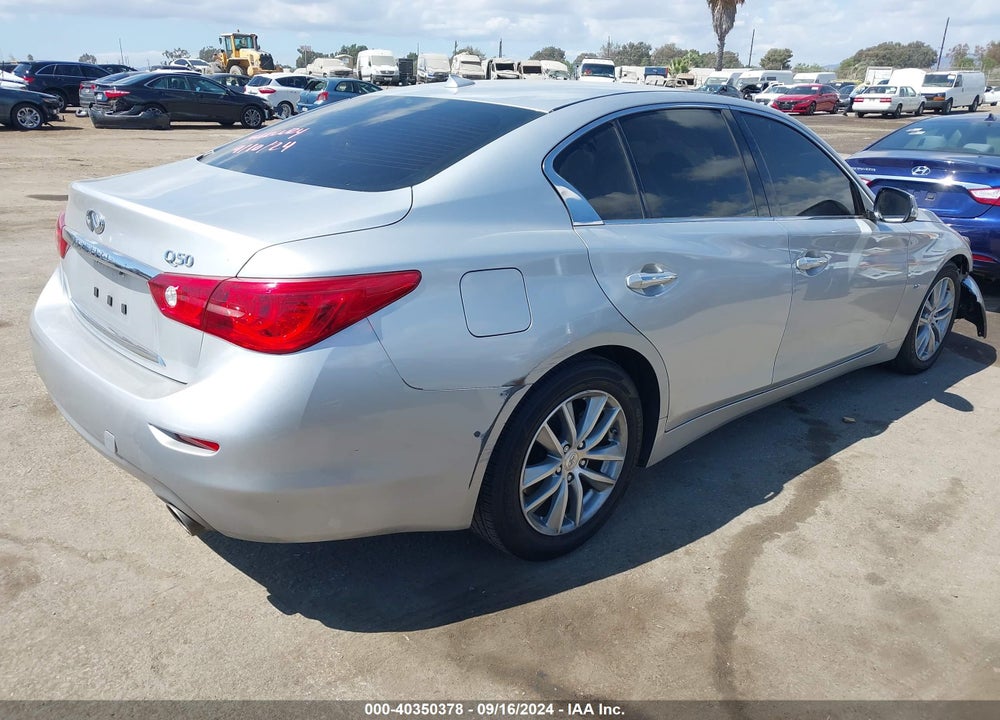 2015 INFINITI Q50 PREMIUM VIN: JN1BV7AP1FM342236