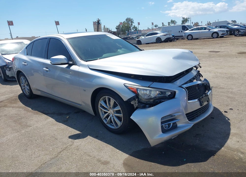 2015 INFINITI Q50 PREMIUM VIN: JN1BV7AP1FM342236