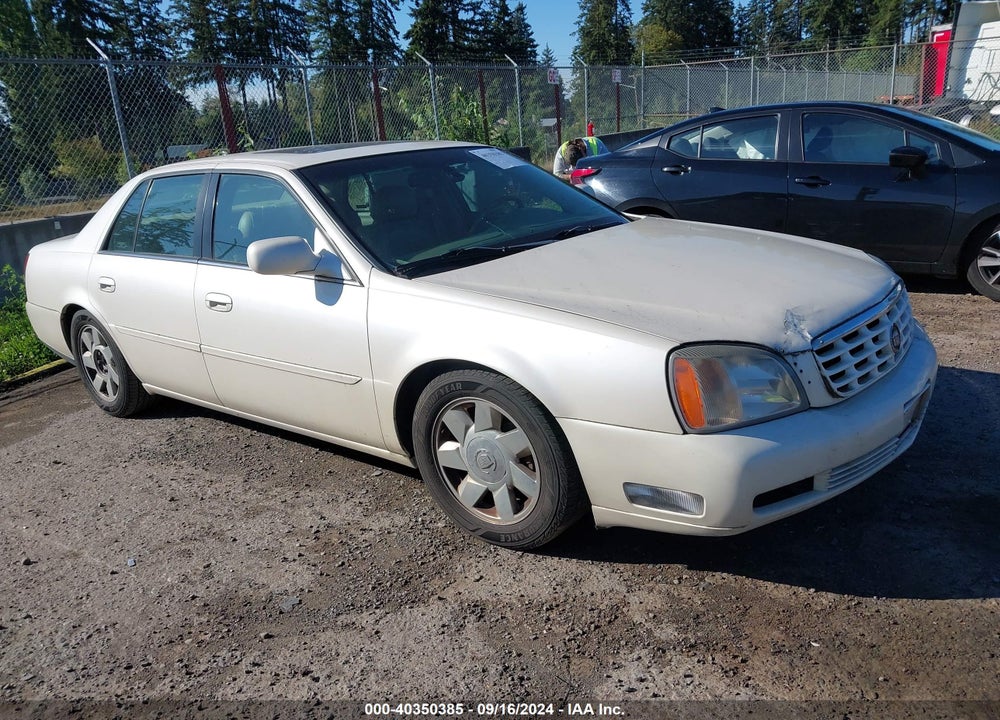 2001 CADILLAC DEVILLE DTS VIN: 1G6KF57951U143550