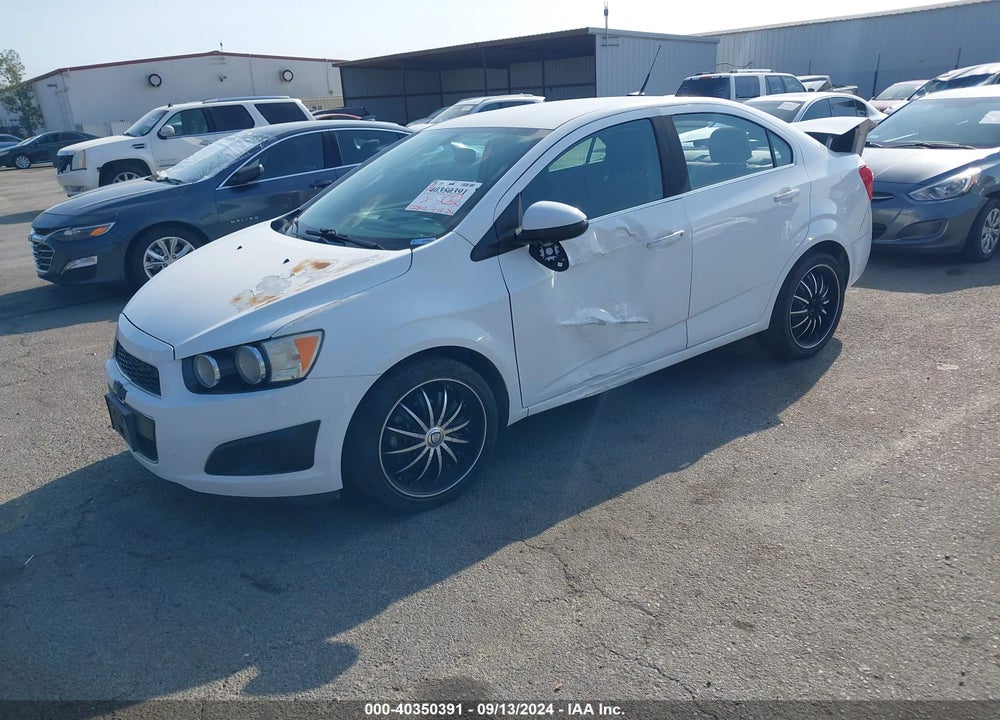 2014 CHEVROLET SONIC LT AUTO VIN: 1G1JC5SH9E4172046