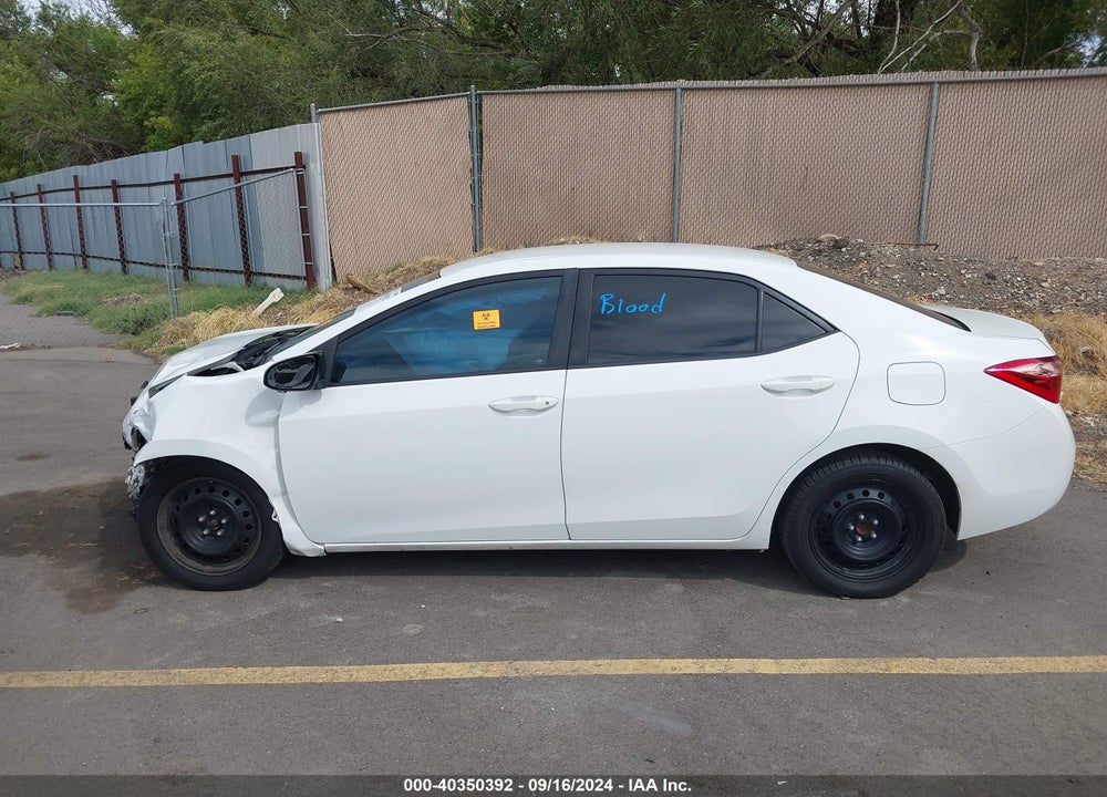 2017 TOYOTA COROLLA LE VIN: 2T1BURHE9HC929946