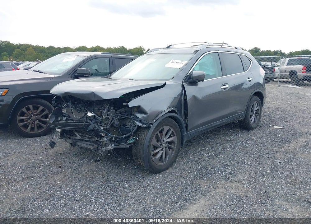 2016 NISSAN ROGUE SL VIN: 5N1AT2MV8GC827763