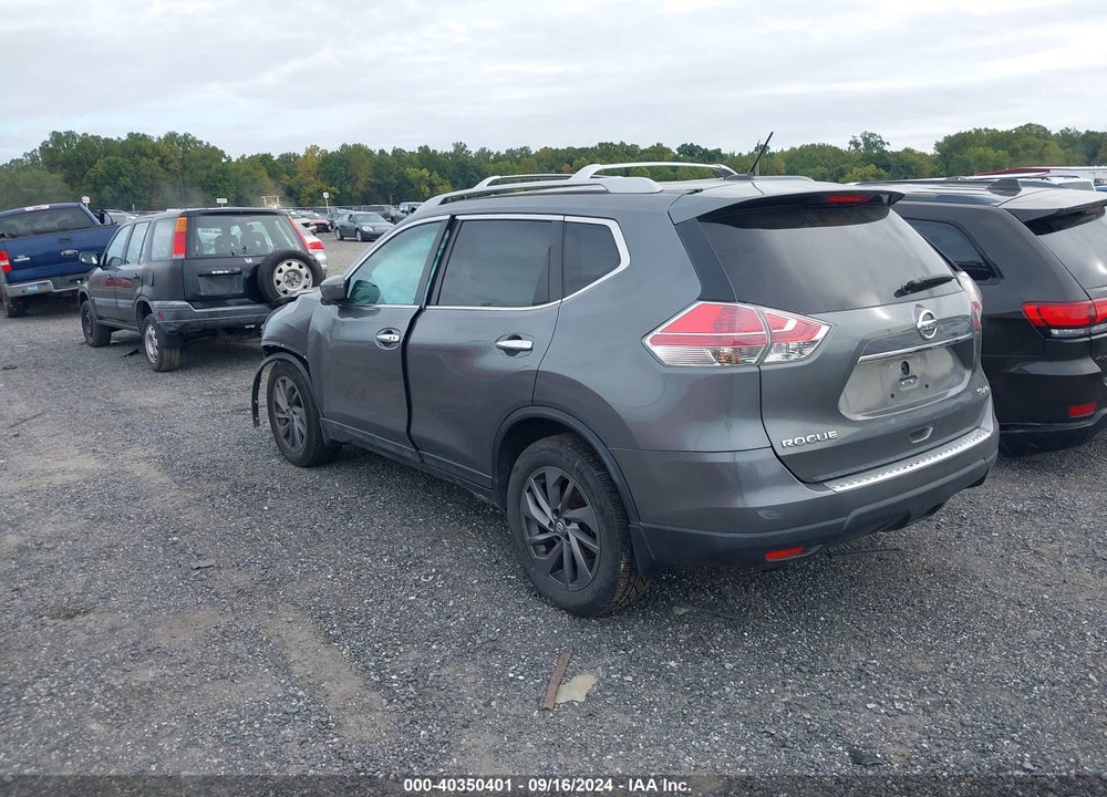2016 NISSAN ROGUE SL VIN: 5N1AT2MV8GC827763