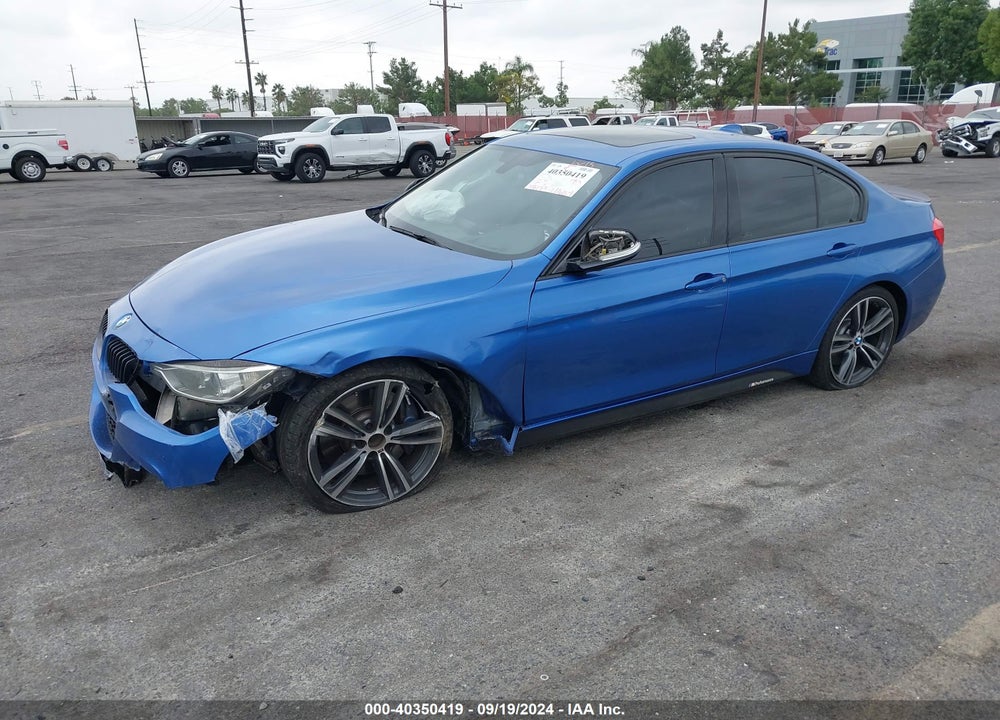 2015 BMW 335I VIN: WBA3A9G5XFNS66618