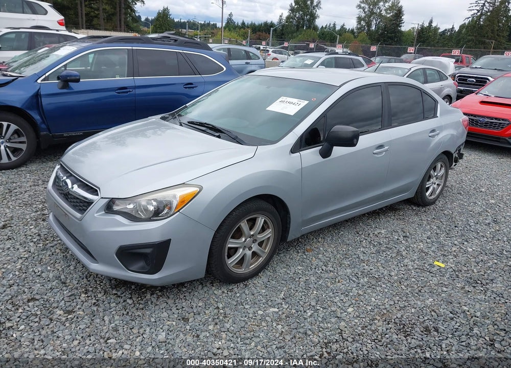 2012 SUBARU IMPREZA 2.0I VIN: JF1GJAA68CH007214