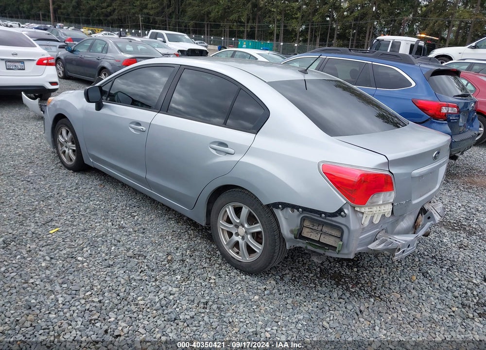 2012 SUBARU IMPREZA 2.0I VIN: JF1GJAA68CH007214