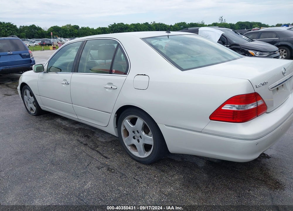 2006 LEXUS LS 430 VIN: JTHBN36F465052894