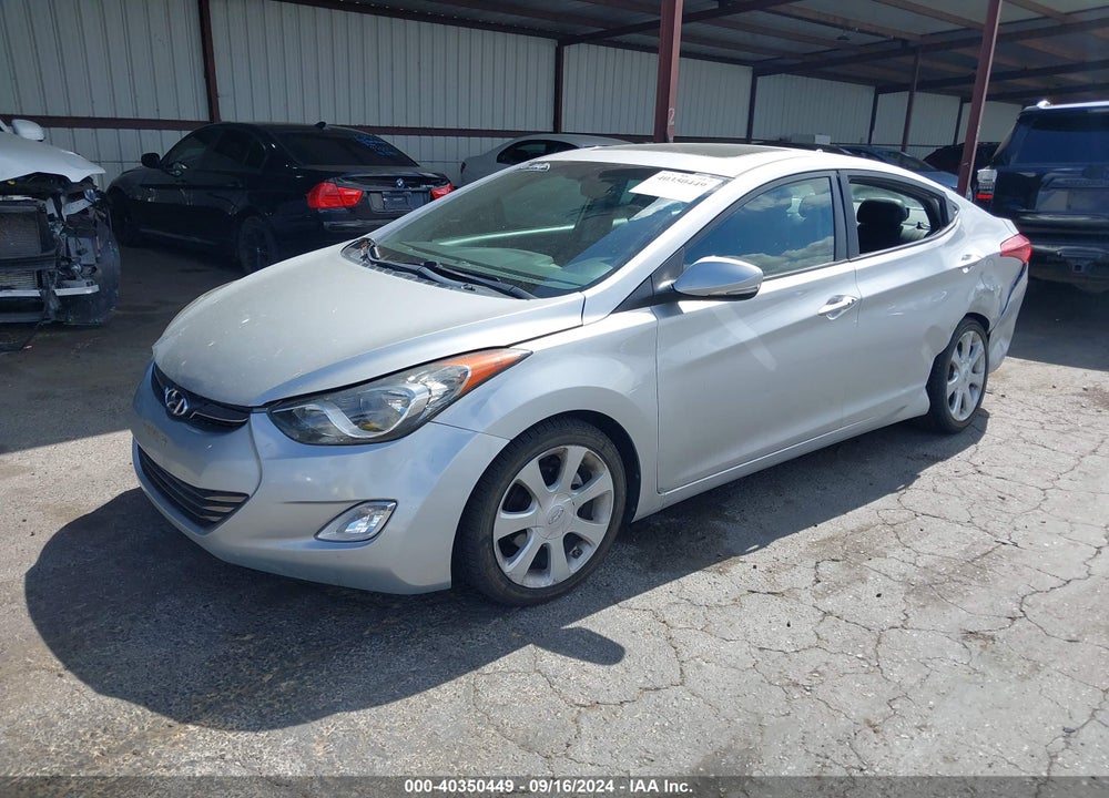 2012 HYUNDAI ELANTRA LIMITED (ULSAN PLANT) VIN: KMHDH4AE7CU419855
