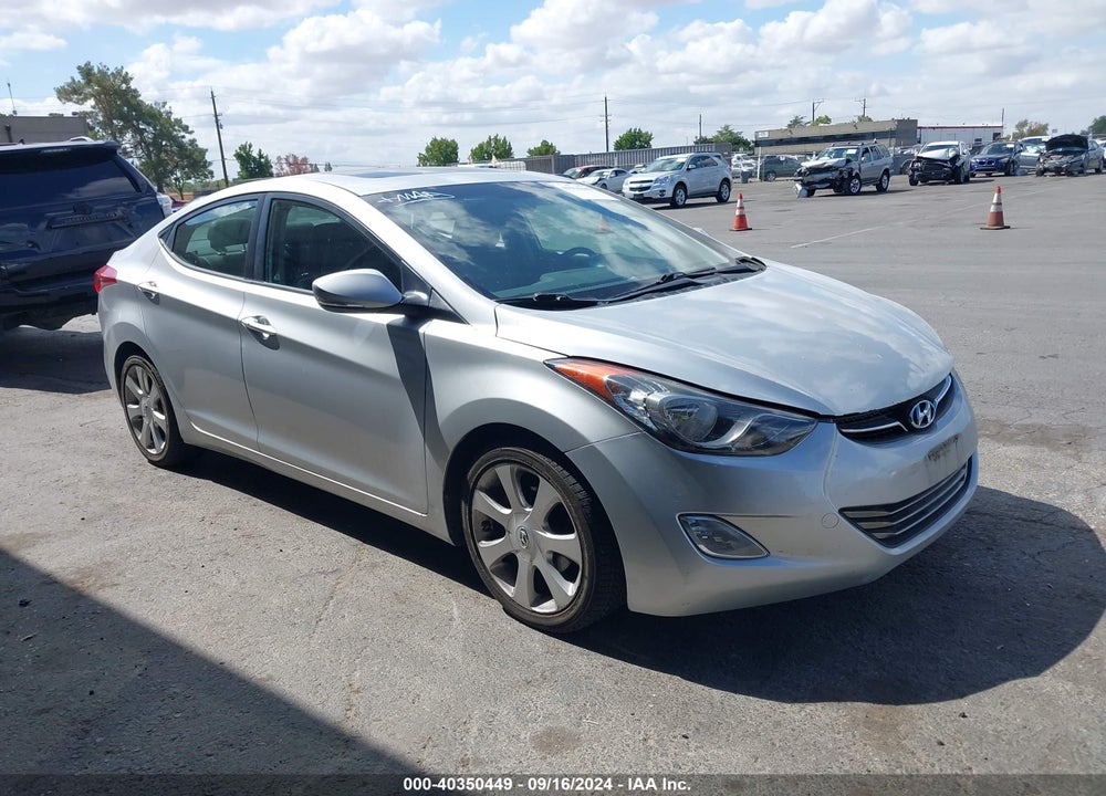 2012 HYUNDAI ELANTRA LIMITED (ULSAN PLANT) VIN: KMHDH4AE7CU419855