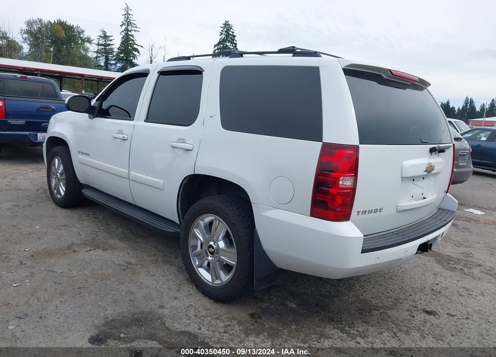 2007 CHEVROLET TAHOE LT VIN: 1GNFK13087J303318