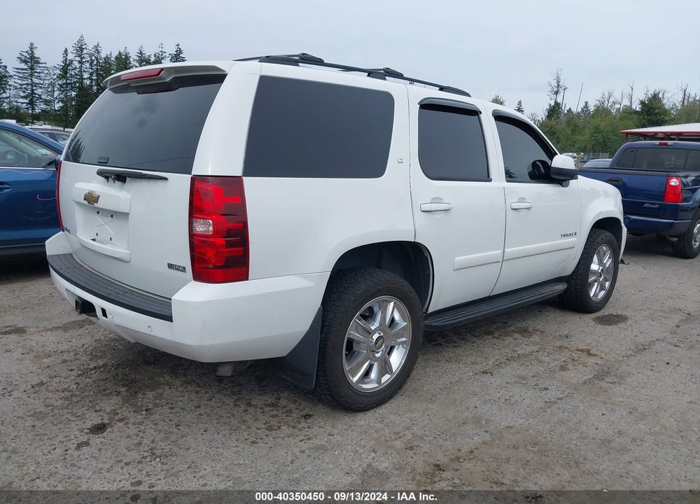 2007 CHEVROLET TAHOE LT VIN: 1GNFK13087J303318