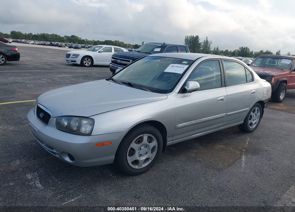 2003 HYUNDAI ELANTRA GLS/GT VIN: KMHDN45D83U546527