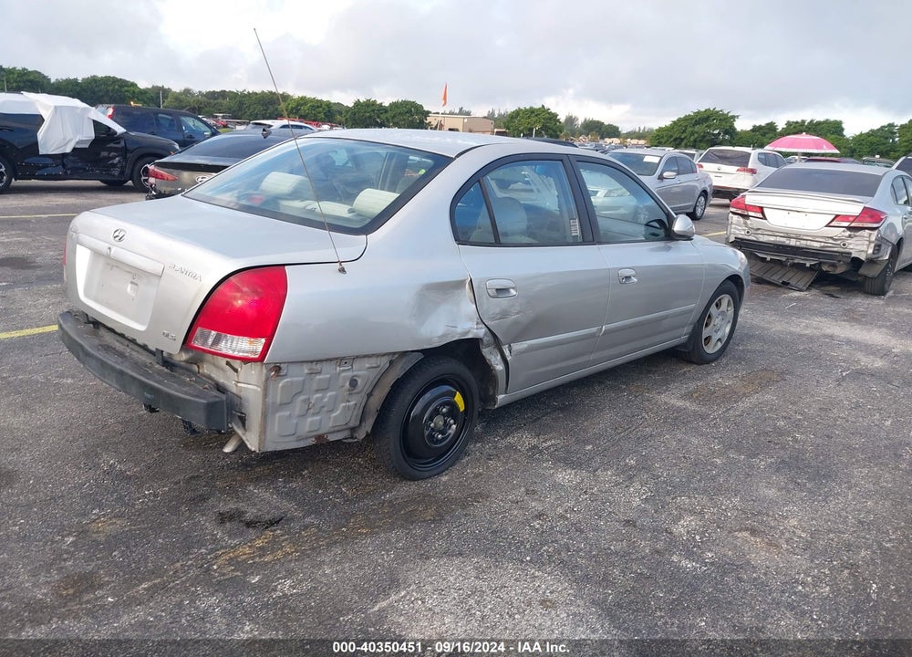 2003 HYUNDAI ELANTRA GLS/GT VIN: KMHDN45D83U546527