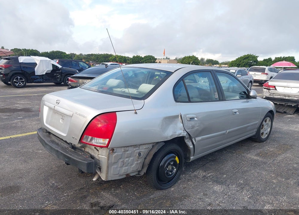 2003 HYUNDAI ELANTRA GLS/GT VIN: KMHDN45D83U546527