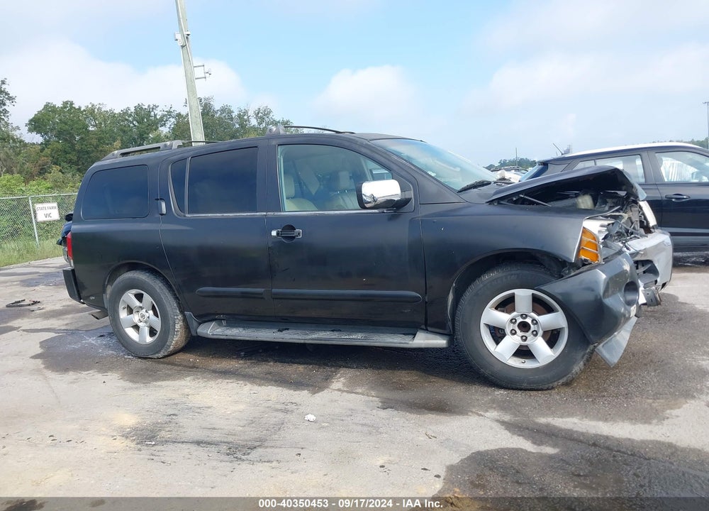 2004 NISSAN PATHFINDER ARMADA SE VIN: 5N1AA08A24N735162