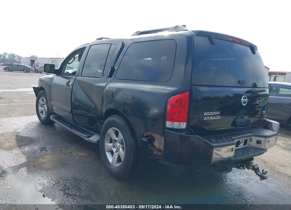 2004 NISSAN PATHFINDER ARMADA SE VIN: 5N1AA08A24N735162
