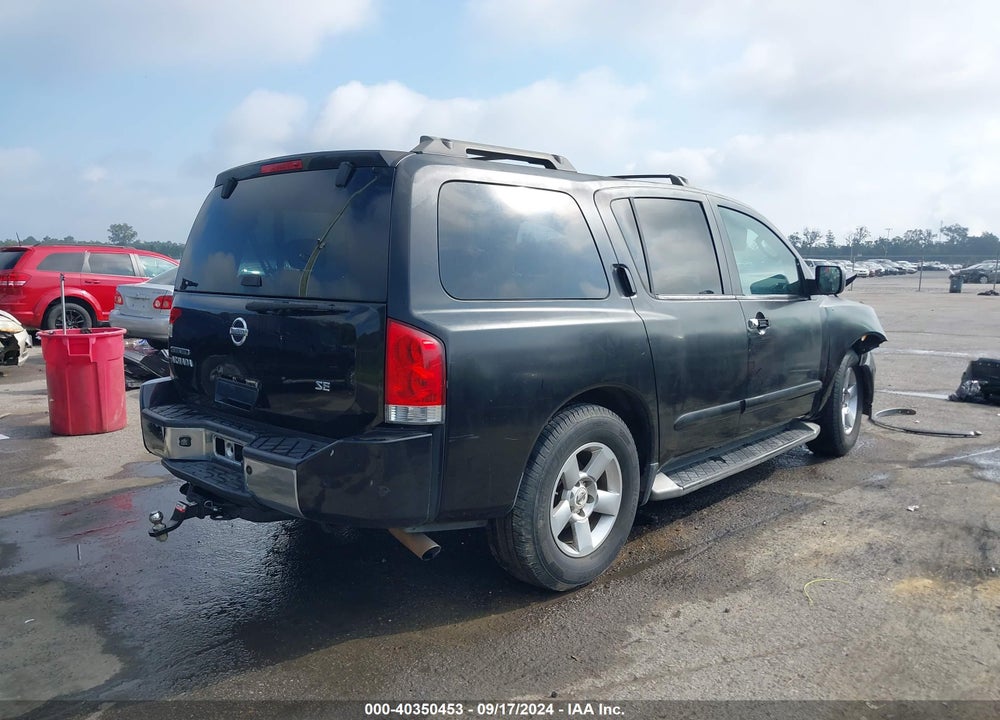 2004 NISSAN PATHFINDER ARMADA SE VIN: 5N1AA08A24N735162