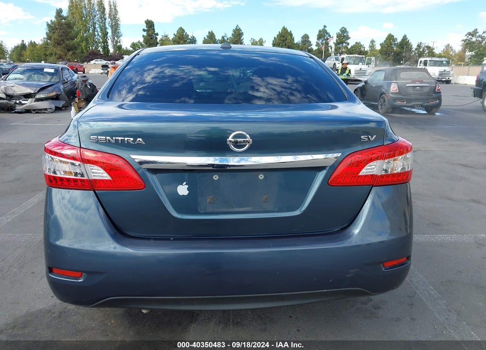 2015 NISSAN SENTRA SV VIN: 3N1AB7AP5FY297707