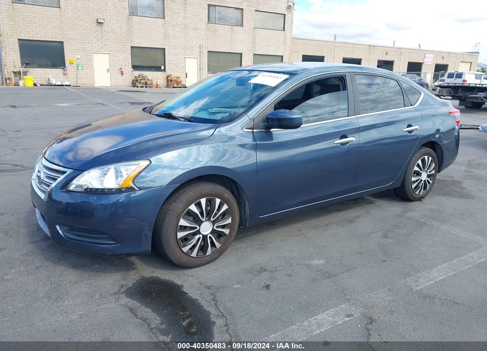 2015 NISSAN SENTRA SV VIN: 3N1AB7AP5FY297707