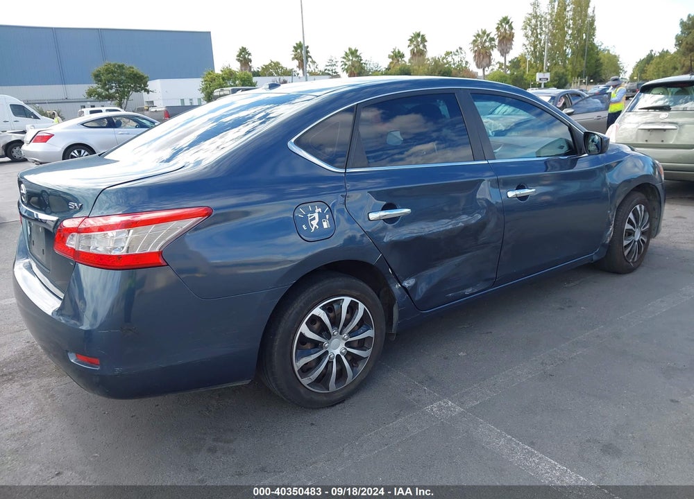 2015 NISSAN SENTRA SV VIN: 3N1AB7AP5FY297707