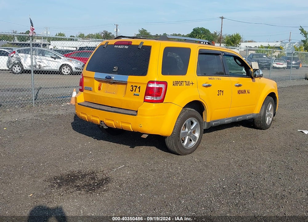 2012 FORD ESCAPE LIMITED VIN: 1FMCU9EG8CKB56612