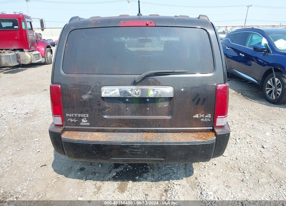 2008 DODGE NITRO SLT/RT VIN: 1D8GU58638W107434