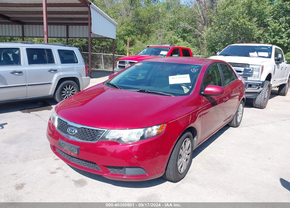 2011 KIA FORTE EX VIN: KNAFU4A24B5889085