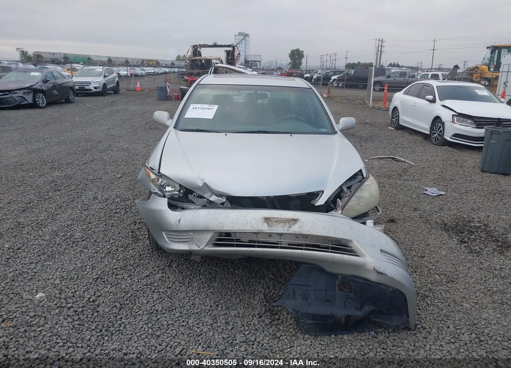 2005 TOYOTA CAMRY LE VIN: 4T1BE32K65U506776