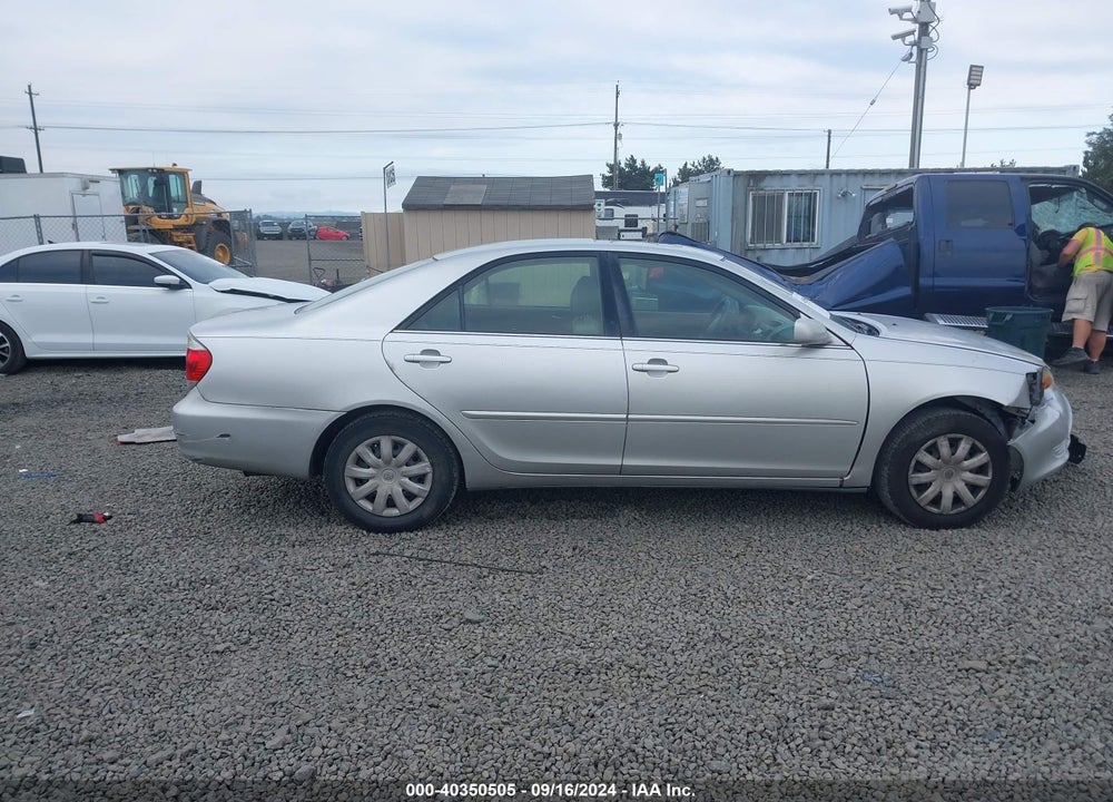 2005 TOYOTA CAMRY LE VIN: 4T1BE32K65U506776