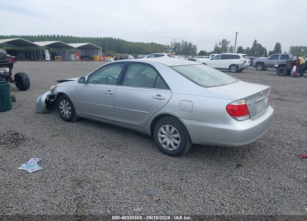 2005 TOYOTA CAMRY LE VIN: 4T1BE32K65U506776