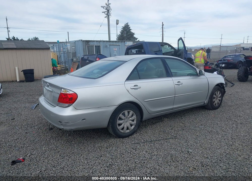 2005 TOYOTA CAMRY LE VIN: 4T1BE32K65U506776