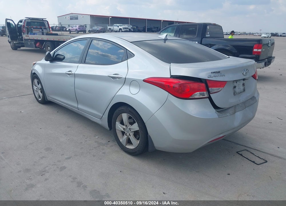 2013 HYUNDAI ELANTRA GLS VIN: 5NPDH4AE7DH406247