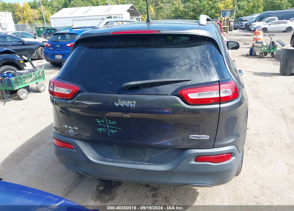 2016 JEEP CHEROKEE LATITUDE VIN: 1C4PJMCB9GW109578