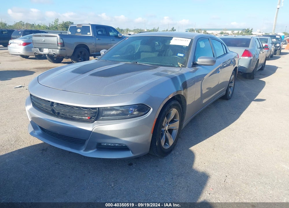 2016 DODGE CHARGER SXT VIN: 2C3CDXHG0GH132133
