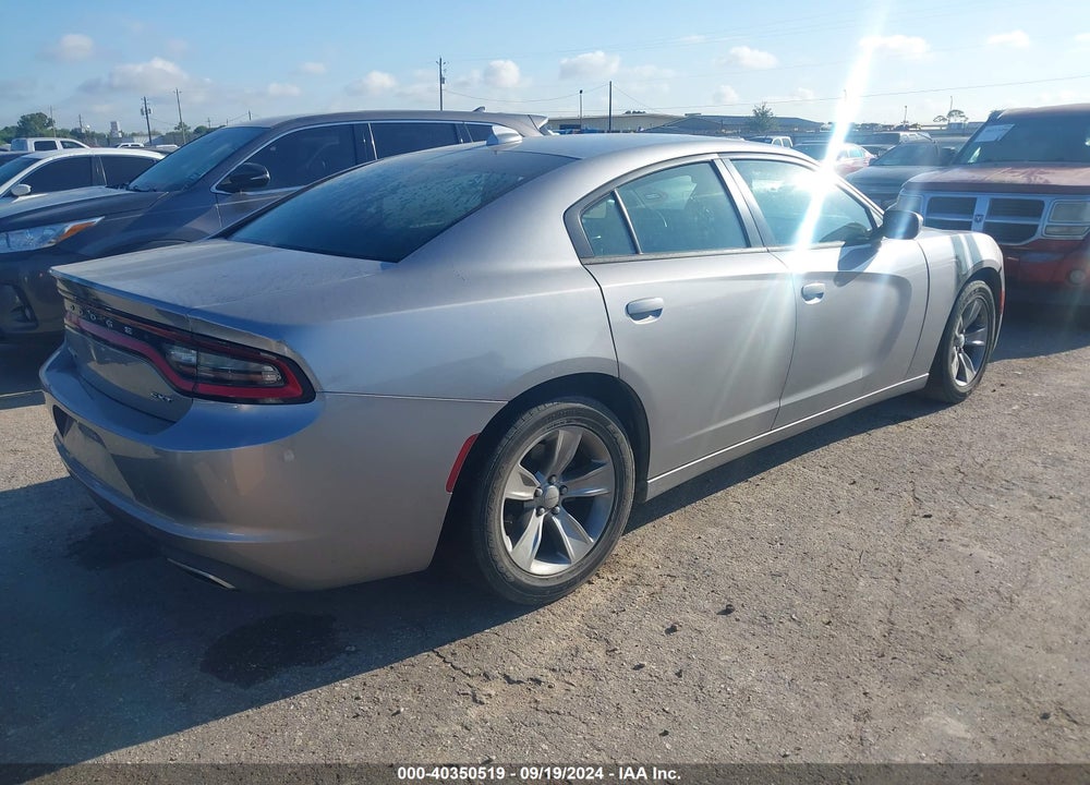 2016 DODGE CHARGER SXT VIN: 2C3CDXHG0GH132133