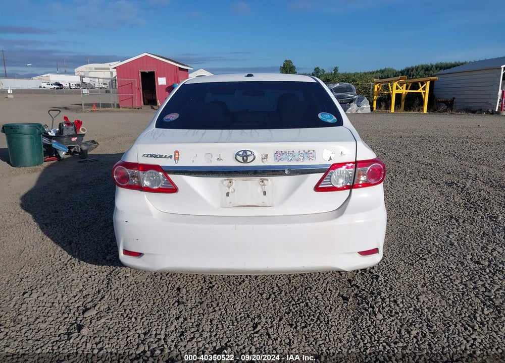 2012 TOYOTA COROLLA LE VIN: 2T1BU4EE3CC782524