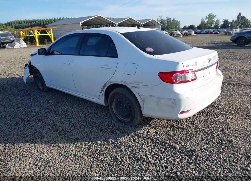 2012 TOYOTA COROLLA LE VIN: 2T1BU4EE3CC782524