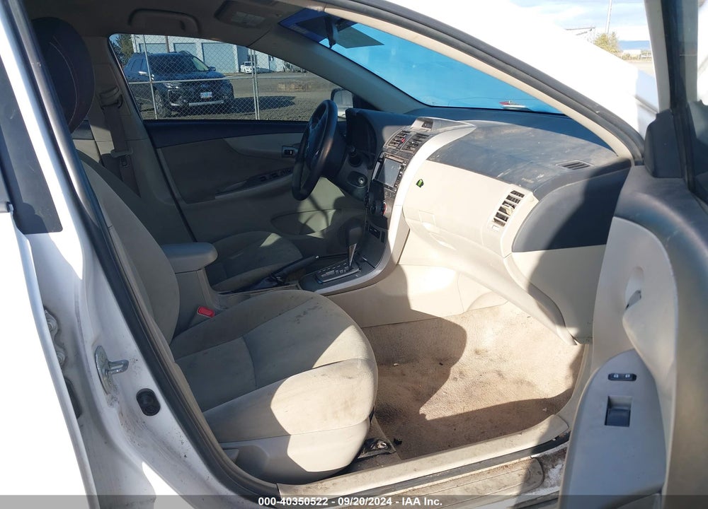 2012 TOYOTA COROLLA LE VIN: 2T1BU4EE3CC782524