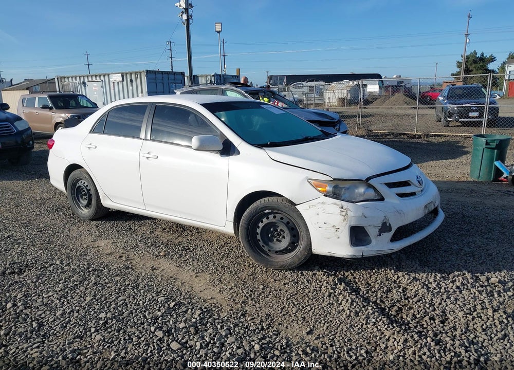 2012 TOYOTA COROLLA LE VIN: 2T1BU4EE3CC782524