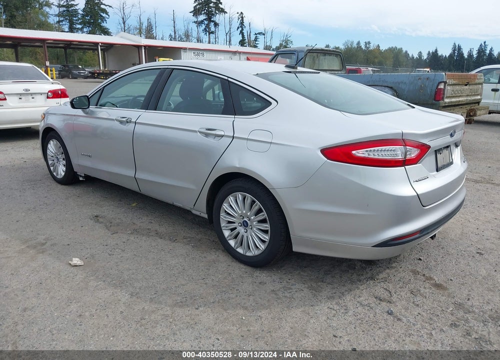 2013 FORD FUSION HYBRID SE VIN: 3FA6P0LUXDR193807