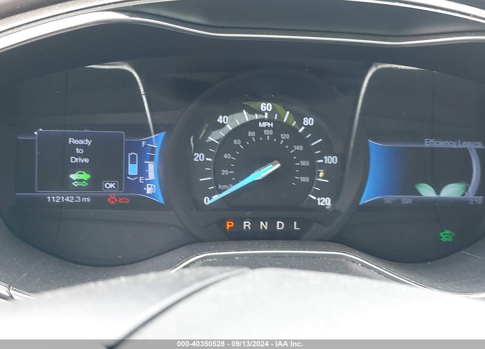 2013 FORD FUSION HYBRID SE VIN: 3FA6P0LUXDR193807