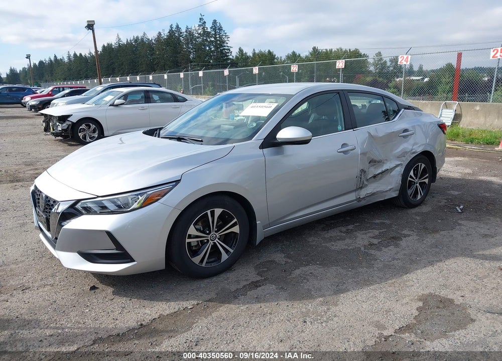 2020 NISSAN SENTRA SV XTRONIC CVT VIN: 3N1AB8CV1LY296129