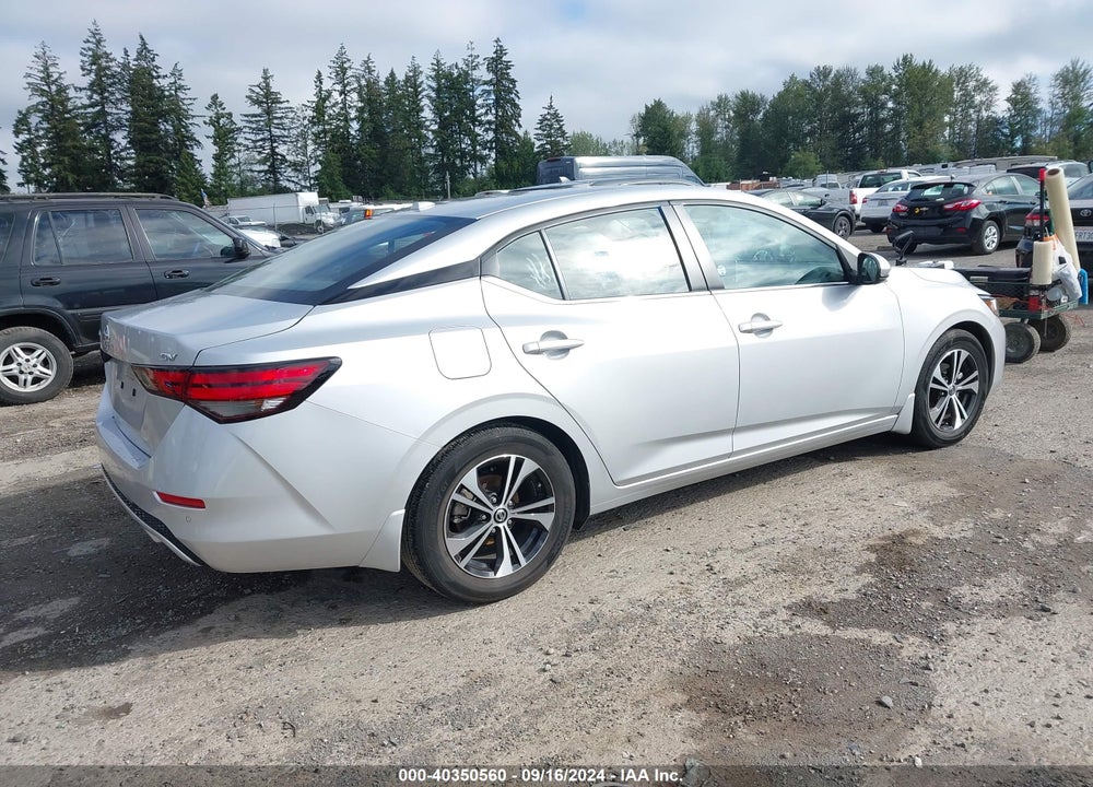 2020 NISSAN SENTRA SV XTRONIC CVT VIN: 3N1AB8CV1LY296129