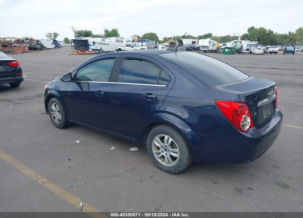 2016 CHEVROLET SONIC LT AUTO VIN: 1G1JC5SG1G4146714