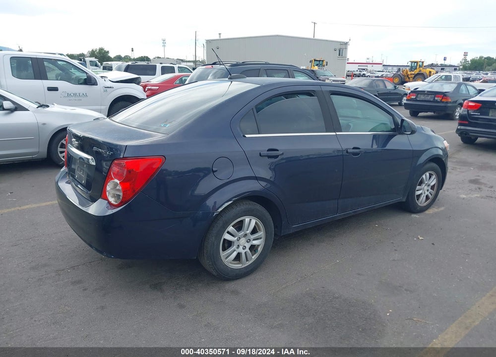 2016 CHEVROLET SONIC LT AUTO VIN: 1G1JC5SG1G4146714