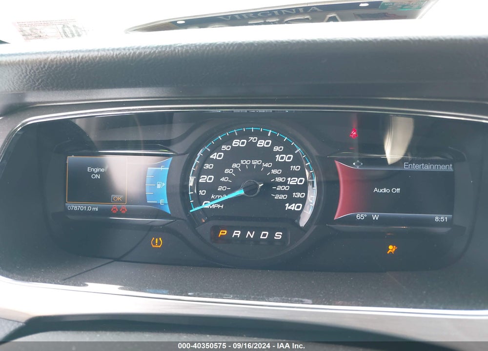 2016 FORD TAURUS SEL VIN: 1FAHP2E85GG147950