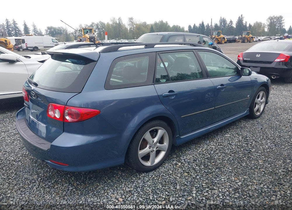 2005 MAZDA 6 S SPORT VIN: 1YVHP82D455M30132
