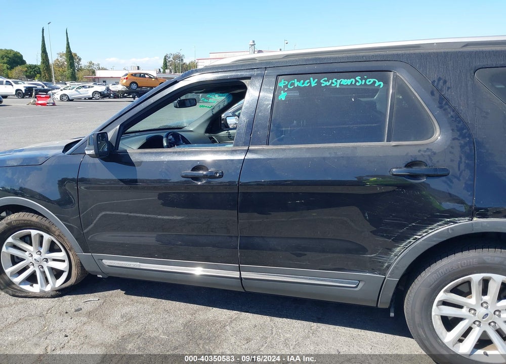 2016 FORD EXPLORER XLT VIN: 1FM5K7D81GGD28680